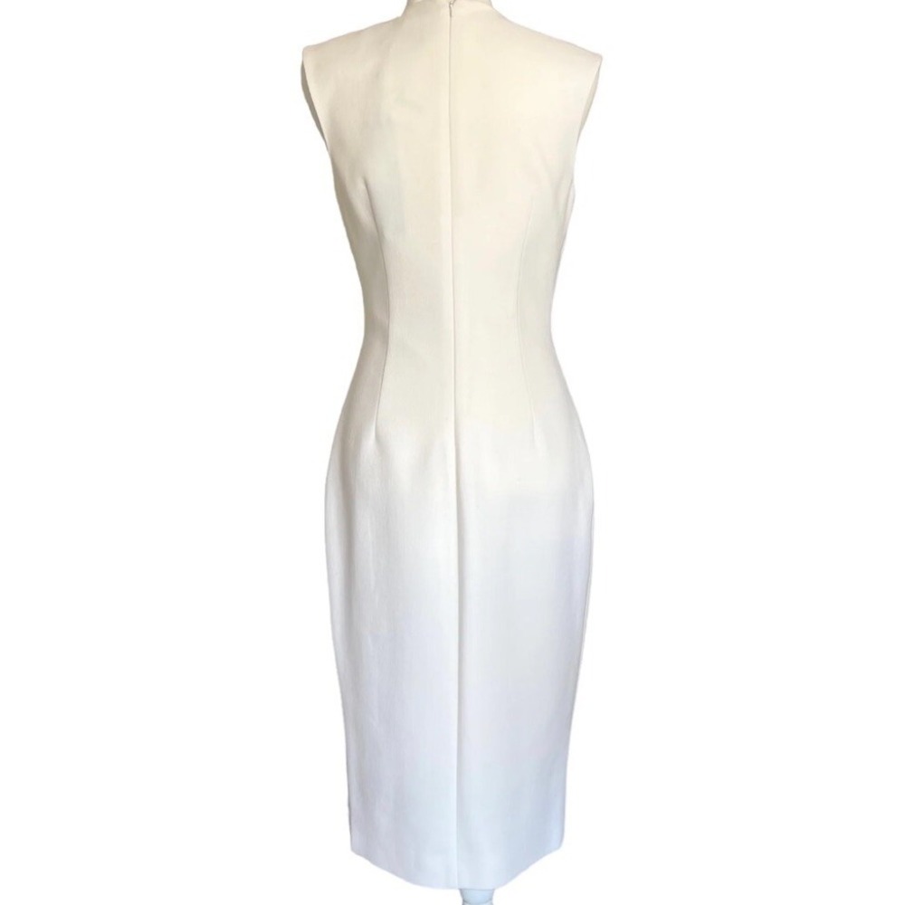 $1690.00 Lela Rose Ivory  Black‎ Lace Sheath  Dress, size  12    NWOT - Picture 3 of 8